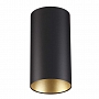 3555/1C ODL18 125 черный с золотом Потолочный накладной светильник IP20 GU10 50W 220V PRODY